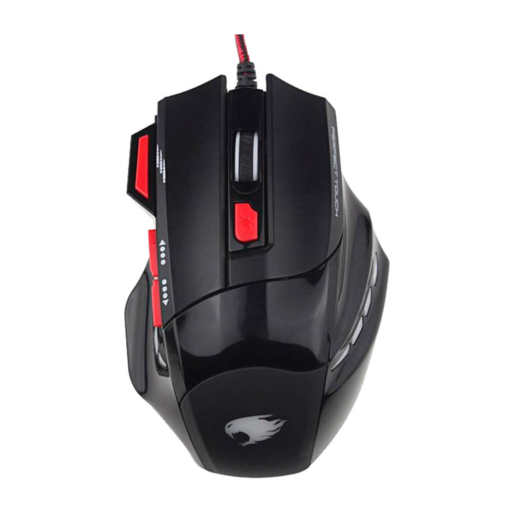 Mouse Gamer G-Fire  Mog015Eglb 7 Botões Com  Dpi Ajustável