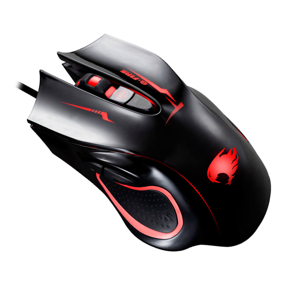 Mouse Gamer G-Fire  Mogt2 6 Botões Com  Dpi Ajustável