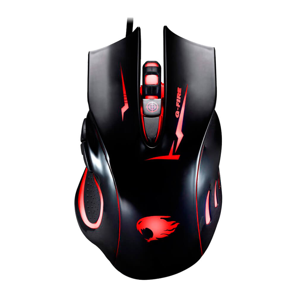 Mouse Gamer G-Fire  Mogt2 6 Botões Com  Dpi Ajustável