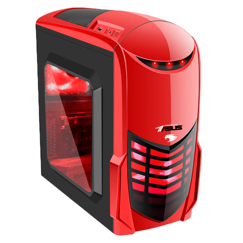 Pc G-Fire Powered By Asus Htg-265 R5 2400G 8Gb (Radeon Rx Vega 11 2Gb Integrada) 1Tb