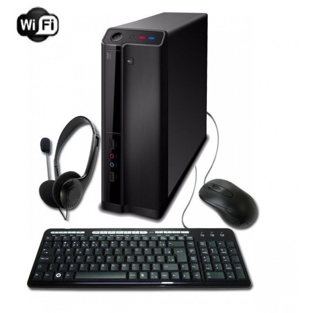 Pc G-Fire Intel Htd-97 G4560 4Gb (Hd610 Integrada) 500Gb Wifi