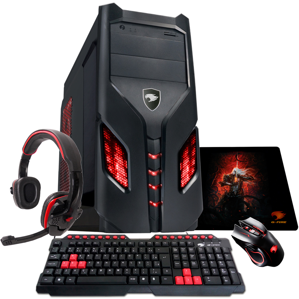 Pc Gamer G-Fire Htg-268 A6 7400K 8Gb (Radeon R5 2Gb Integrada) 1Tb