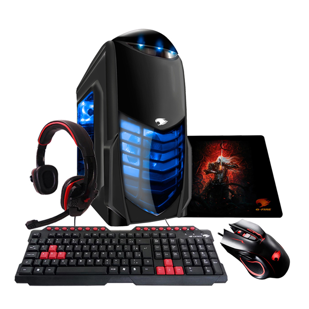 Pc Gamer G-Fire Htg-280 A10 9700 8Gb (Radeon R7 2Gb Integrada) 1Tb