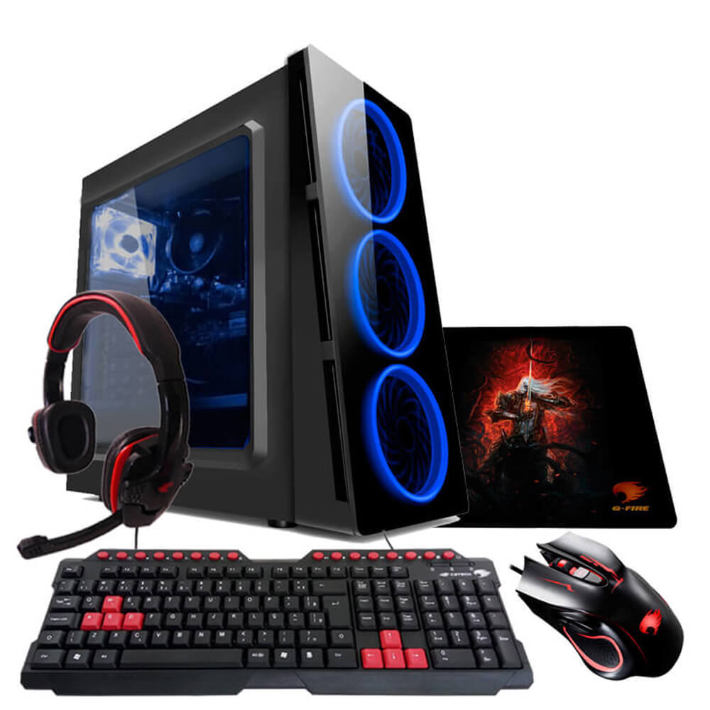 Pc Gamer G-Fire Htg-284 A10 9700 8Gb (Radeon R7 2Gb Integrada) 1Tb 