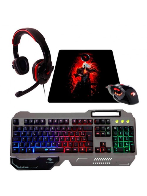 Kit Gamer G-Fire Teclado, Mouse, Headset , Mouse P...