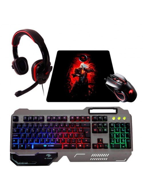 Kit Gamer G-Fire Teclado, Mouse, Headset , Mouse P...