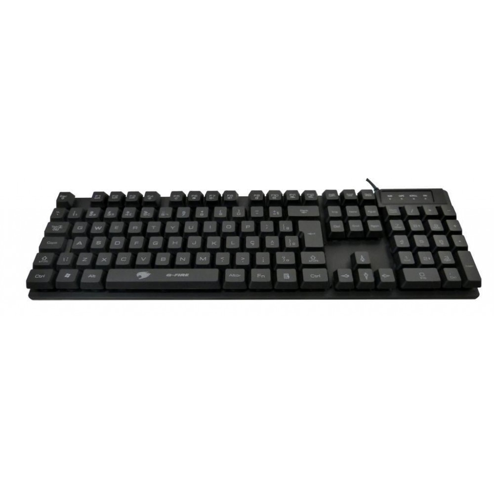 Teclado Gamer G-Fire Kmg78Pugsb - Com Backlight